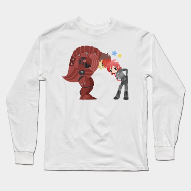 Mass Effect, Urdnot Wrex Long Sleeve T-Shirt by vestiti